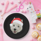 West Highland Terrier Kerstkerstkerstkerstkerstker Papieren Bordje (Feest)