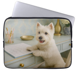 West Highland Terrier laptophoes Laptop Sleeve