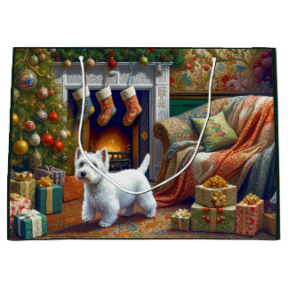 West Highland Terrier Large Gift Bag Groot Cadeauzakje