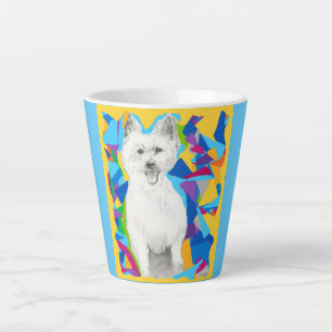 West Highland Terrier Latte Mok