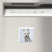West Highland Terrier Magneet (Insitu (Vaatwasser))