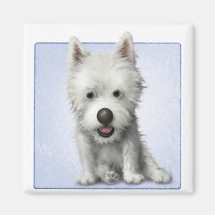 West Highland Terrier Magneet