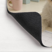 West Highland Terrier Mousepad - Werken vanuit hui Muismat (Hoek)