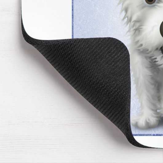 West Highland Terrier Muismat (Hoek)