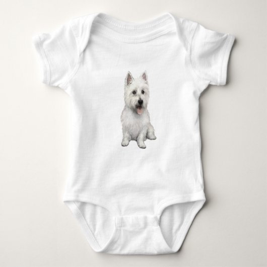 West Highland Terrier (P) Romper (Voorkant)