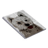 West Highland Terrier Plain Notitieboek (Rechterzijde)