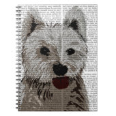 West Highland Terrier Plain Notitieboek (Voorkant)