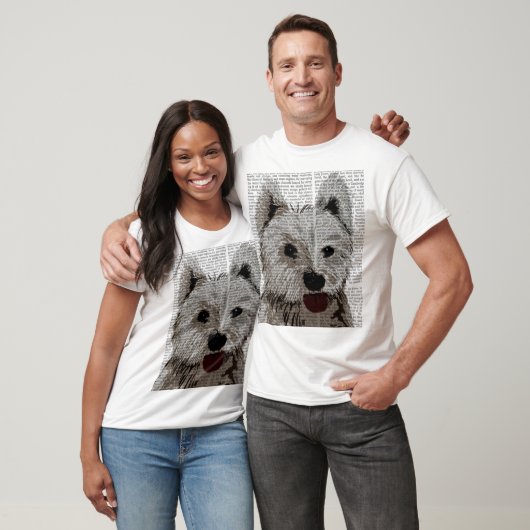 West Highland Terrier Plain T-shirt (Unisex)