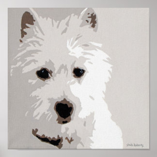 West Highland Terrier Poster