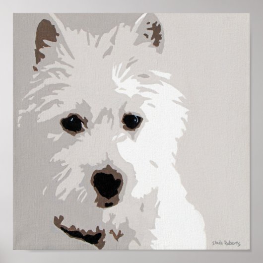 West Highland Terrier Poster (Voorkant)