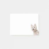 West Highland Terrier Puppy Dog Love Post-it® Notes (Voorkant)