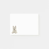 West Highland Terrier Puppy Dog Post-it® Notes (Voorkant)