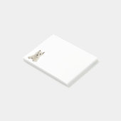 West Highland Terrier Puppy Dog Post-it® Notes (Schuin)