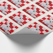 West Highland Terrier Puppy kerst Cadeaupapier (Hoek)