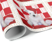 West Highland Terrier Puppy kerst Cadeaupapier (Rol Hoek)