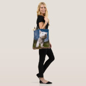 West Highland Terrier Puppy Tote Bag (Op model)
