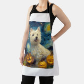 West Highland Terrier Schattige Hond Halloween Jac Schort (Insitu)