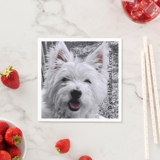 West Highland Terrier Servetten (Insitu)