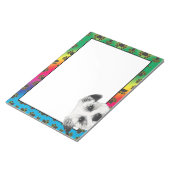 West Highland Terrier Terrier kleurig hondpaw patr Notitieblok (Schuin)