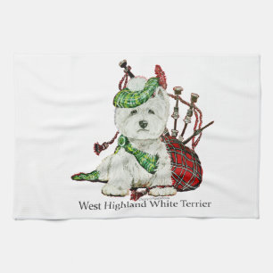 West Highland Terrier Theedoek