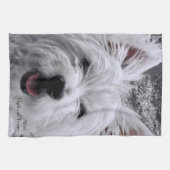 West Highland Terrier Theedoek (Horizontaal)