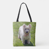 West Highland Terrier Tote Bag (Achterkant)