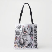 West Highland Terrier Tote Bag (Voorkant)
