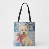 West Highland Terrier Tote Bag (Voorkant)