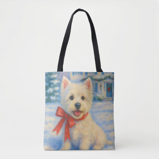 West Highland Terrier Tote Bag (Voorkant)