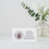 West Highland Terrier Visitekaartje (Staand voorkant)