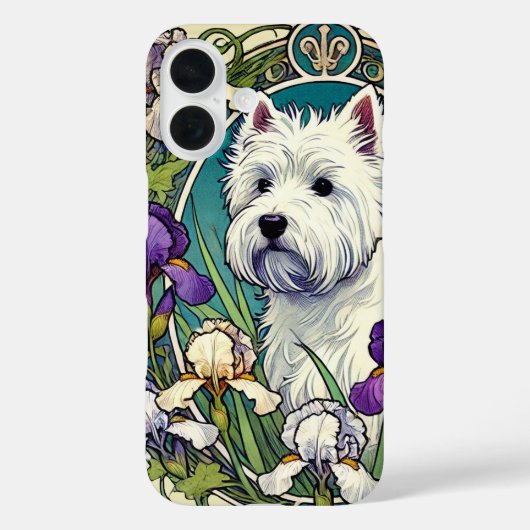 West Highland Terrier Westie Case-Mate iPhone Case (Achterkant)