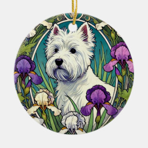 West Highland Terrier Westie Keramisch Ornament