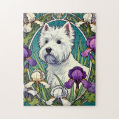West Highland Terrier Westie Legpuzzel (Verticaal)