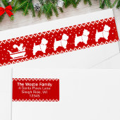 West Highland Terriers Kerst Sleigh Honden