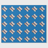 West Highland Terriers, Schotse das Cadeaupapier (Vlak)