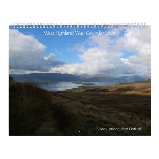West Highland Way Calendar 2026 Kalender (Hoes)