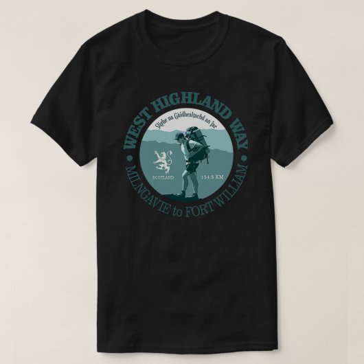 West Highland Way Essential T-Shirt (Design voorkant)