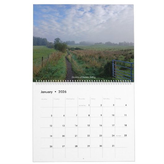 West Highland Way Kalender 2025 (Jan 2026)
