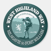 West Highland Way Magneet (Voorkant)