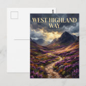 West Highland Way Schotland Briefkaart (Voorkant / Achterkant)