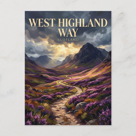 West Highland Way Schotland Briefkaart (Voorkant)