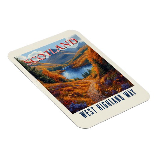 West Highland Way Scotland  wandelreizen Magneet (Rechterzijde)