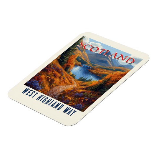 West Highland Way Scotland  wandelreizen Magneet (Linkerzijde)