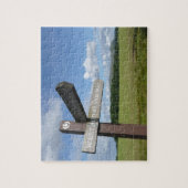 West Highland Way Sign Jigzaag Legpuzzel (Verticaal)