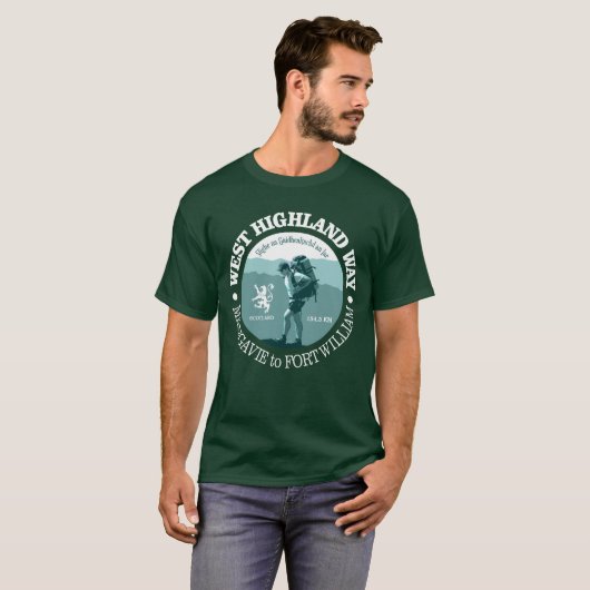 West Highland Way T-shirt (Voorkant volledig)