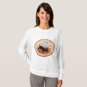 West Highland White en Schotse Terriers Herfst T-shirt (Voorkant volledig)