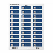West Highland White Terrier Adresetiketten Etiket (Full Sheet)