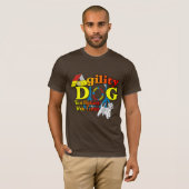 West_Highland_White_Terrier_Agility T-shirt (Voorkant volledig)
