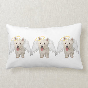 West Highland White Terrier Angels PILLOW Kussen
