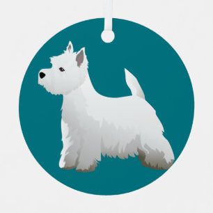 West Highland White Terrier Basic Breed Design Ornament